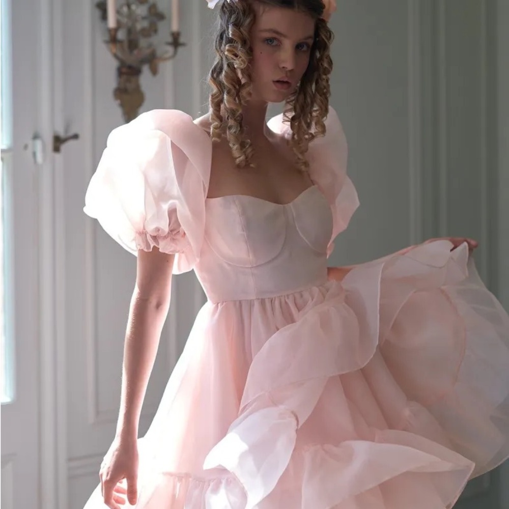 Selkie Castle Pink Bebe Bloom Dress